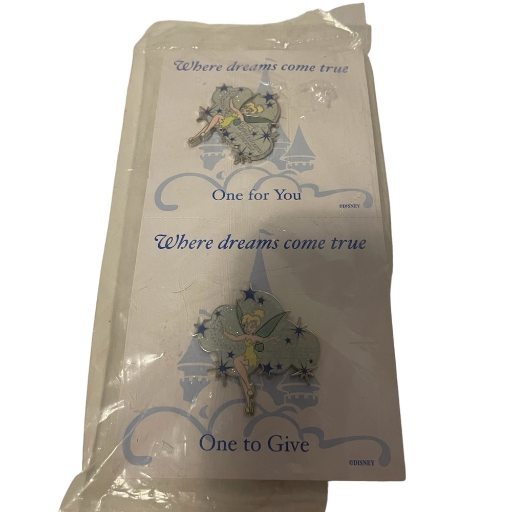 WDW tinker bell where dreams come true 2007 pin